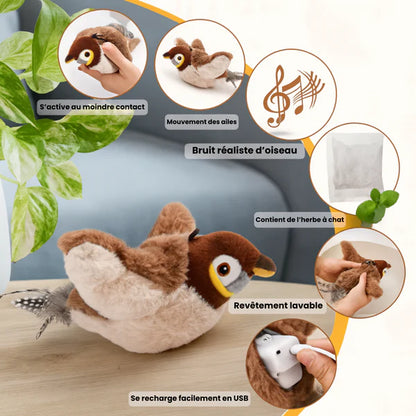FlutterPaw Smart Bird Toy