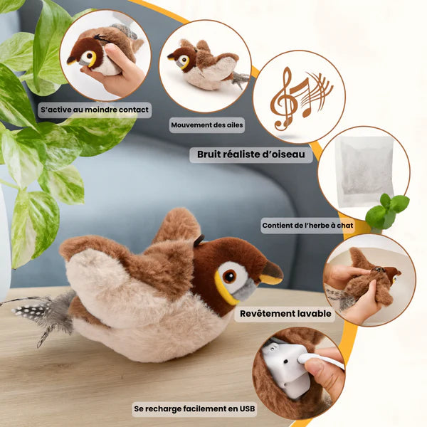 FlutterPaw Smart Bird Toy